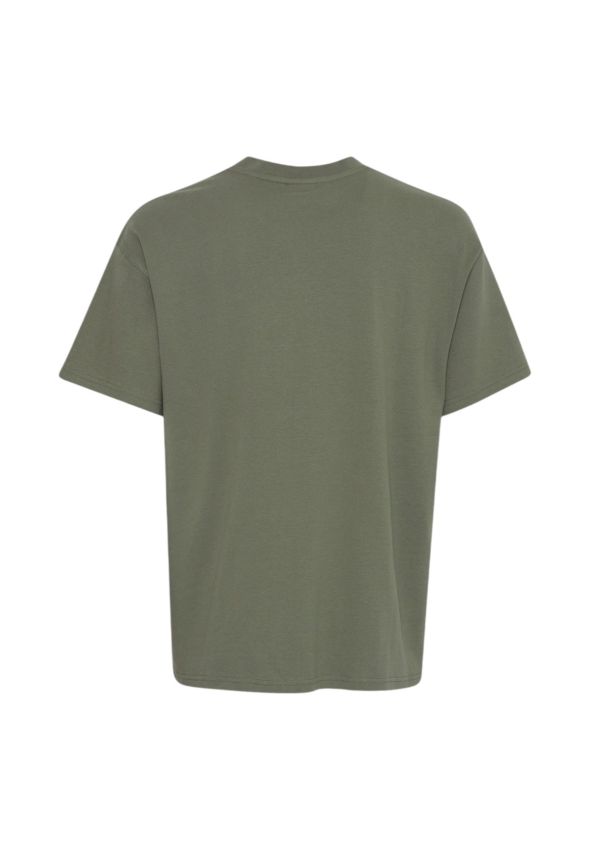 Solid Uomo T-shirt a Maniche Corte 21107307-180312 Verde