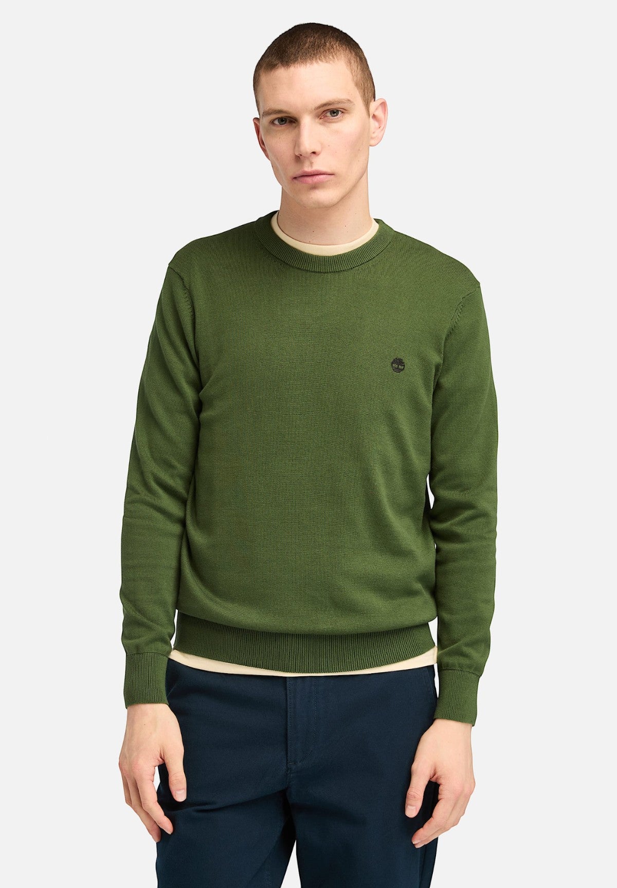 Maglione Girocollo Williams River TB0A2BMM Black Forest Green