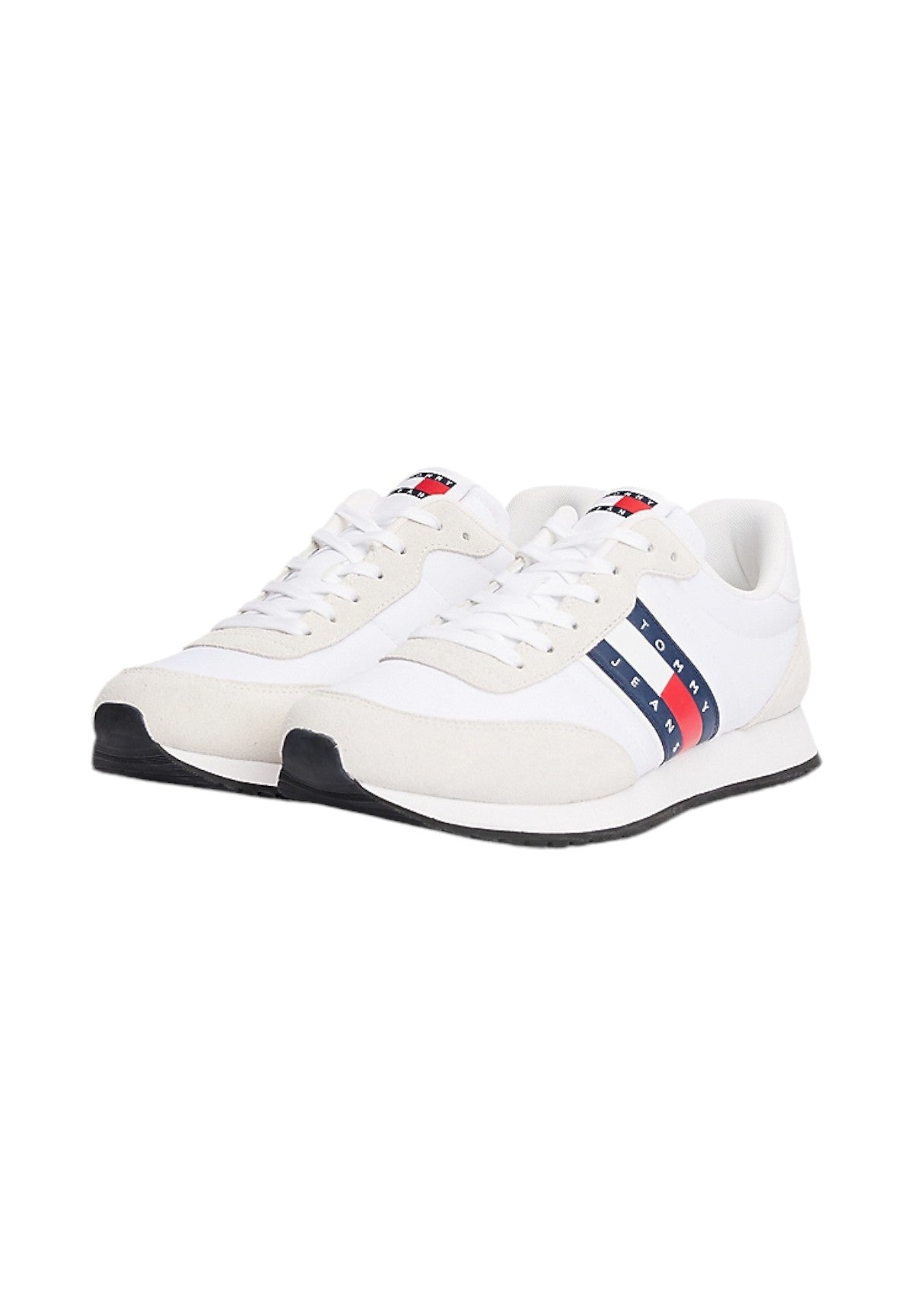 Tommy Jeans Uomo Sneakers EM0EM01351-YBR Bianco