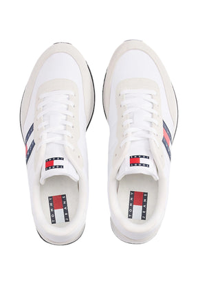 Tommy Jeans Uomo Sneakers EM0EM01351-YBR Bianco