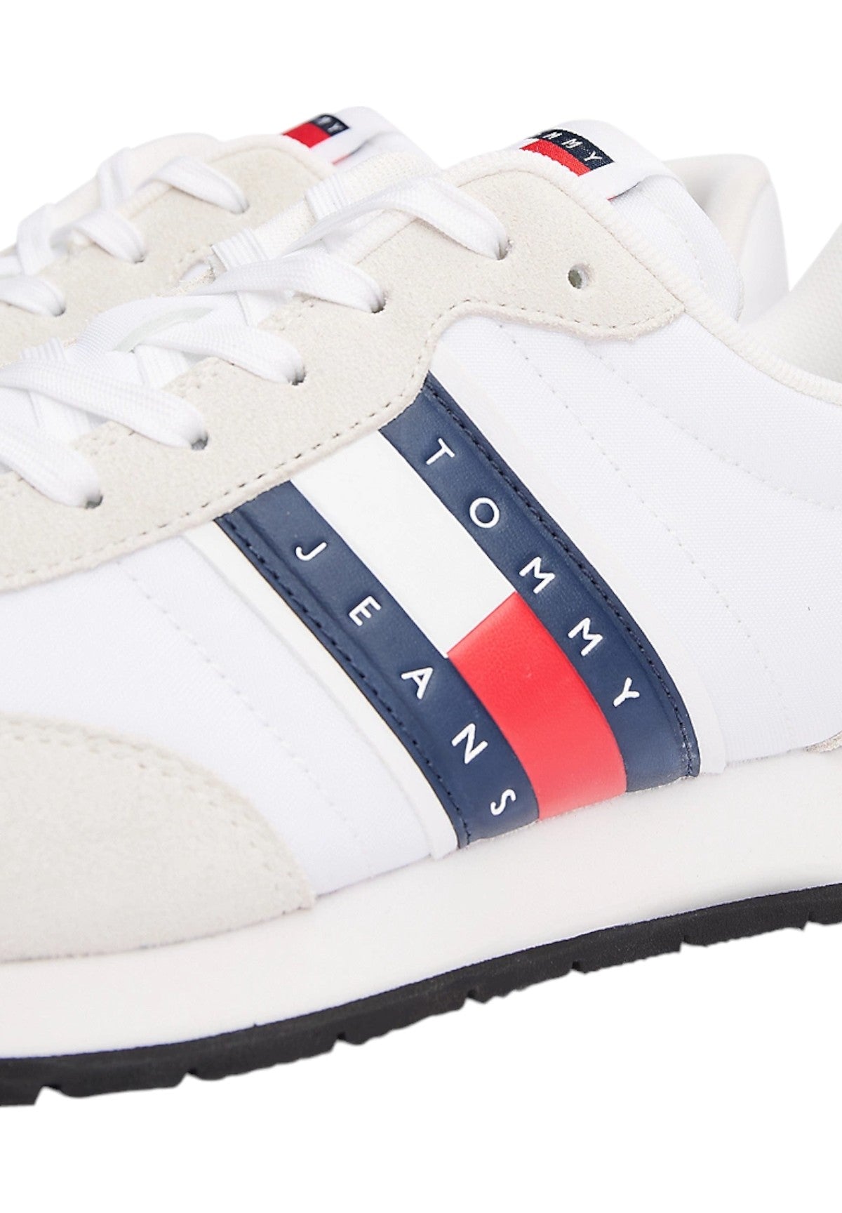 Tommy Jeans Uomo Sneakers EM0EM01351-YBR Bianco