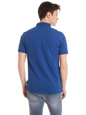 Armani Exchange Polo 8NZF91 Azzurro