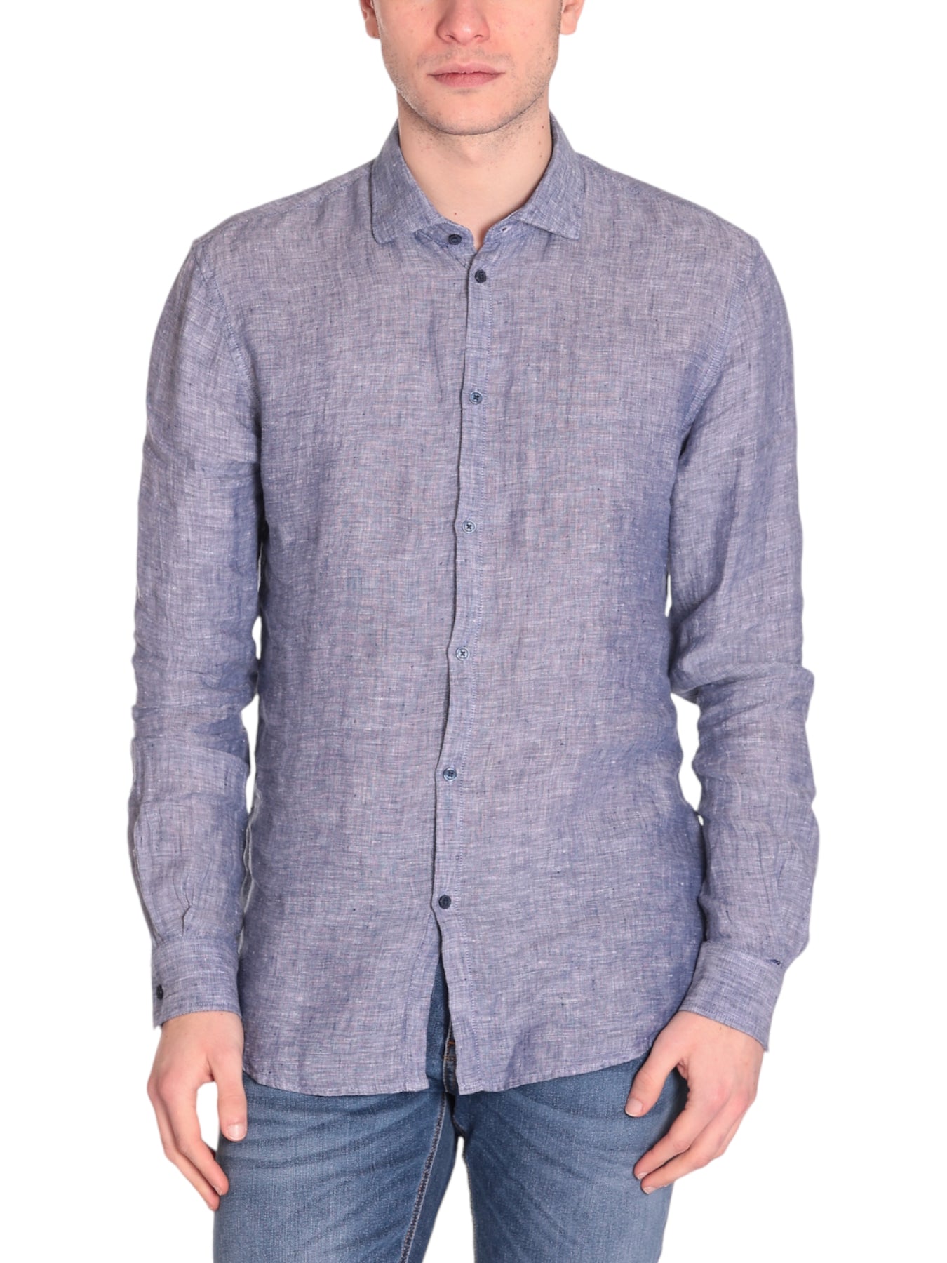 Gaudi' Uomo Camicia 311GU45012-2834 Blu