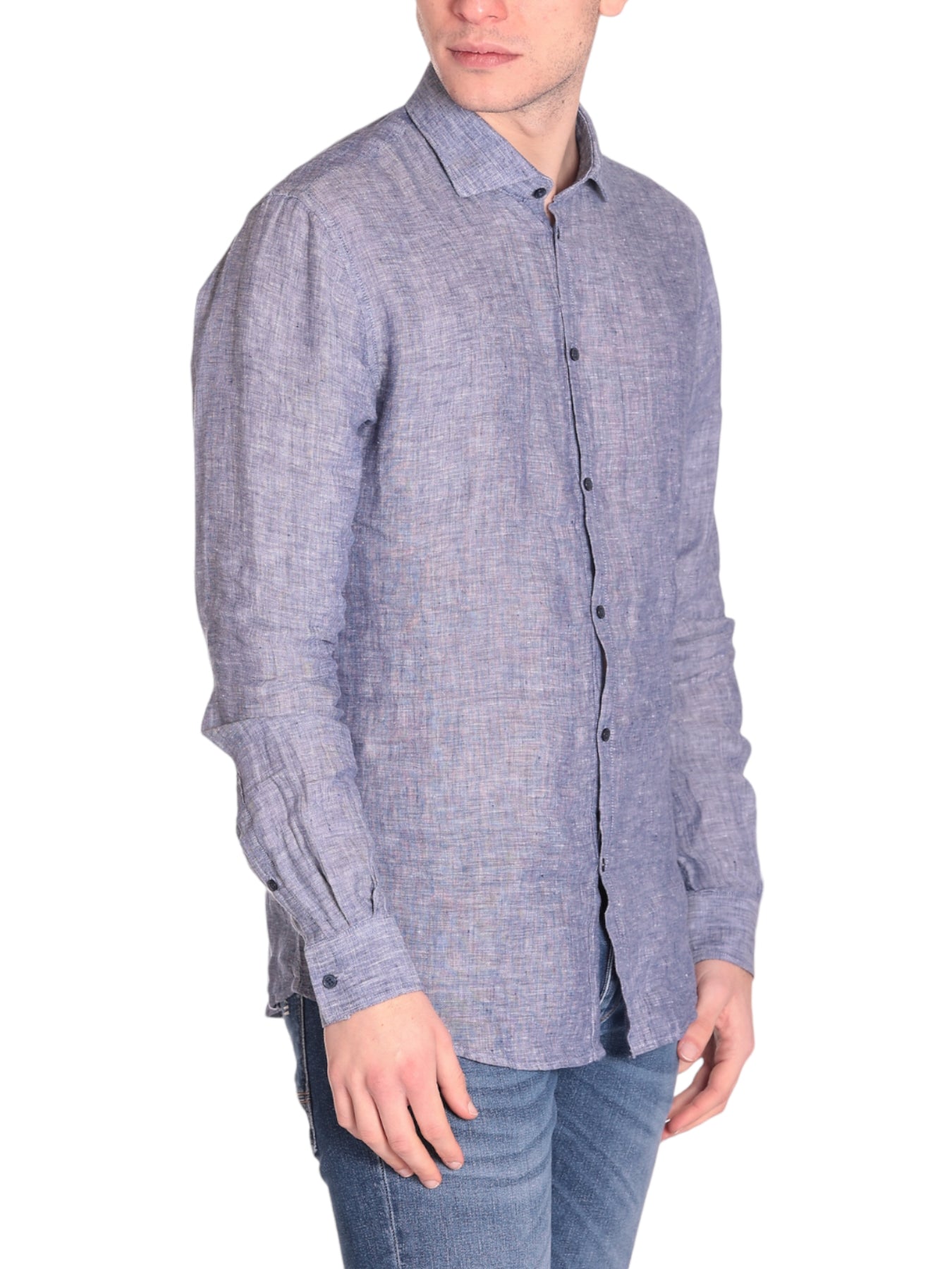 Gaudi' Uomo Camicia 311GU45012-2834 Blu