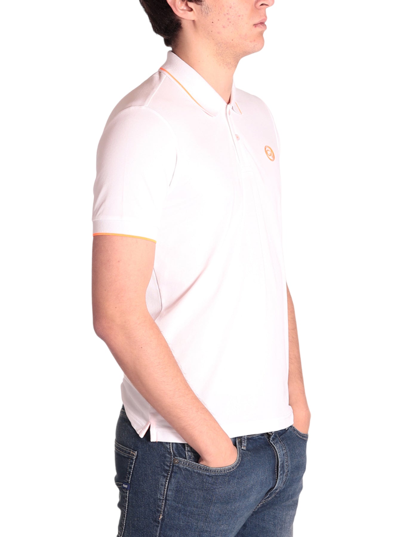 Gaudi' Uomo Polo 311GU64007-2100 Bianco