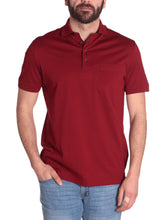 Montechiaro Uomo Polo 00200309M-720 Rosso