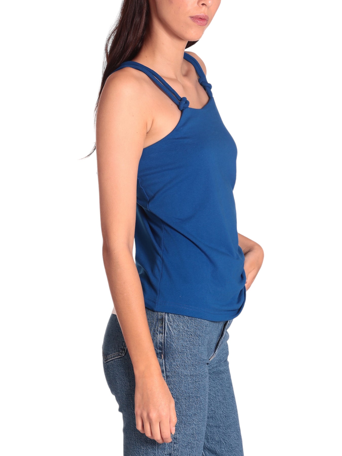 Silvian Heach Donna Top CVP23173TO-BLUE Blu