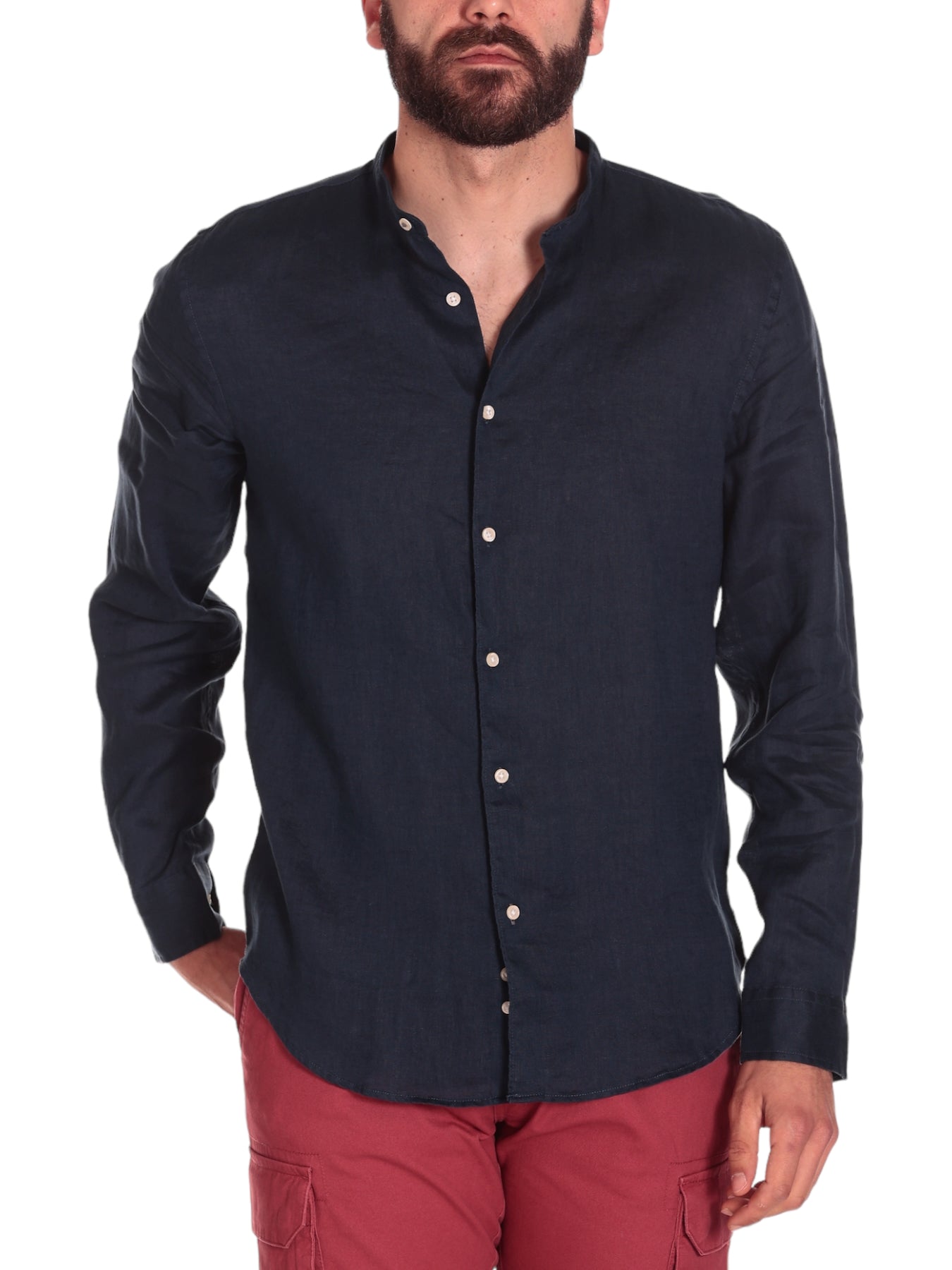 Union Uomo Camicia 9434900-208 Blu