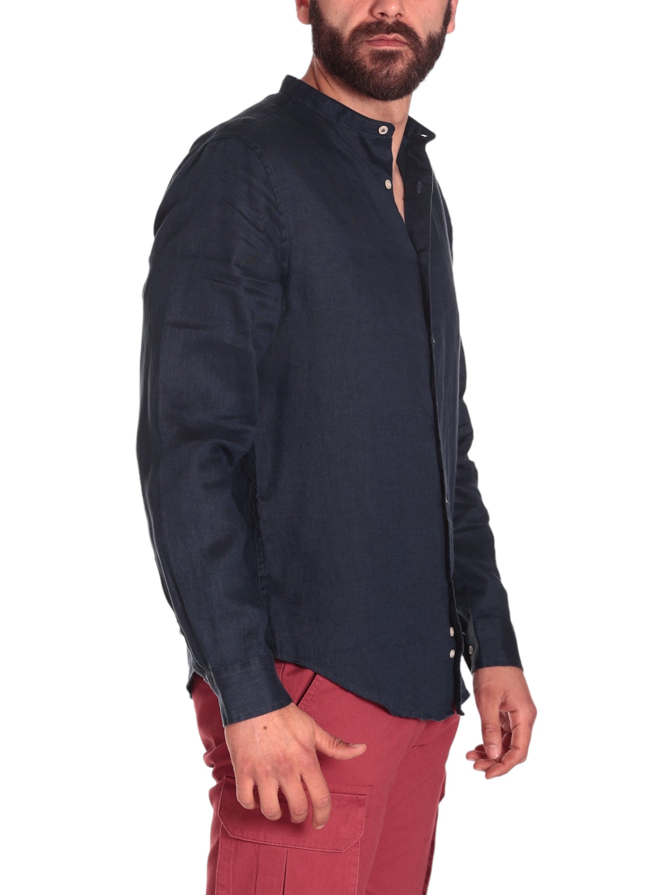 Union Uomo Camicia 9434900-208 Blu