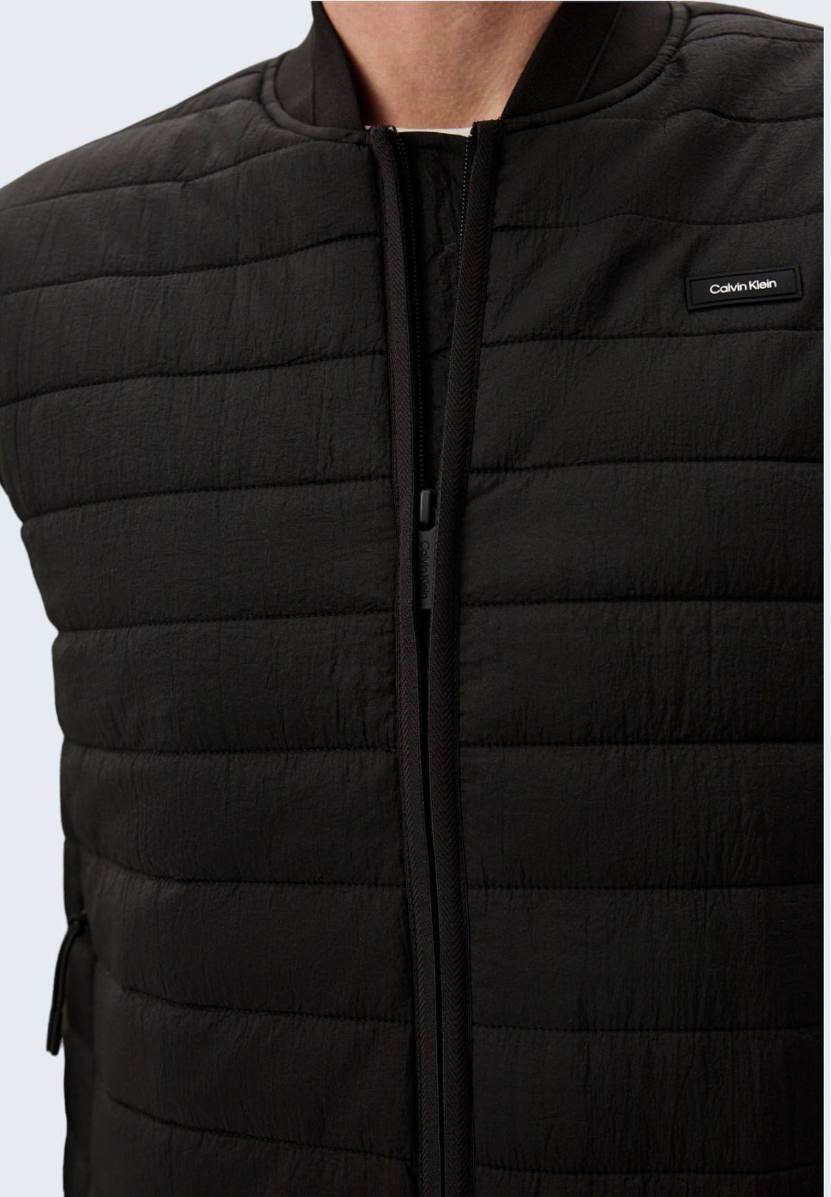 Calvin Klein Uomo Smanicato Gilet K10K112365-BEH Nero