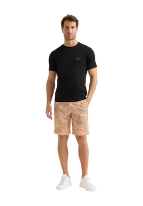 Alviero Martini 1a Classe Uomo T-shirt a Maniche Corte 2814UE610001 Nero