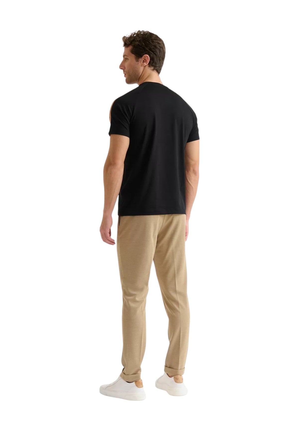 Alviero Martini 1a Classe Uomo T-shirt a Maniche Corte 2819UE600001 Nero