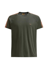 Alviero Martini 1a Classe Uomo T-shirt a Maniche Corte 2819UE600665 Verde