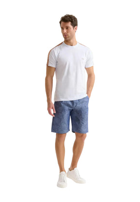 Alviero Martini 1a Classe Uomo T-shirt a Maniche Corte 2819UE600900 Bianco