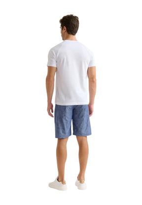 Alviero Martini 1a Classe Uomo T-shirt a Maniche Corte 2819UE600900 Bianco