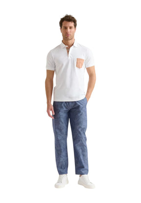 Alviero Martini 1a Classe Uomo Polo Piqué 3123UE520900 Bianco