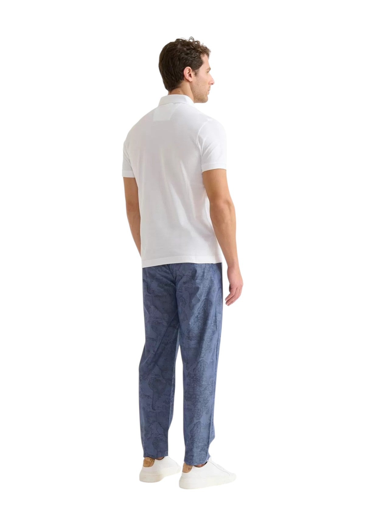 Alviero Martini 1a Classe Uomo Polo Piqué 3123UE520900 Bianco