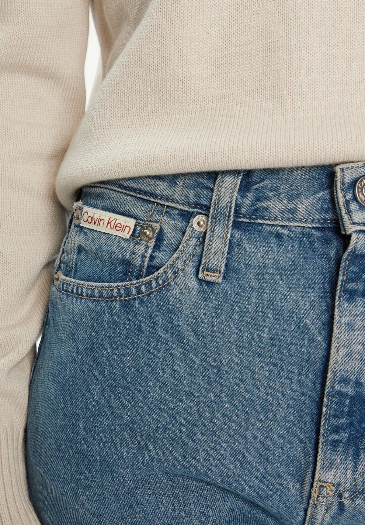 Calvin Klein Jeans Donna Jeans J20J224996-1A4 Blu