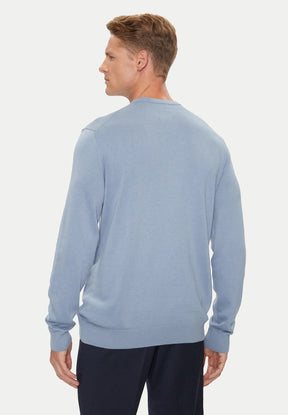 Calvin Klein Uomo Maglione Girocollo K10K113549-CFQ Blu