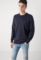 Calvin Klein Uomo Maglione Girocollo K10K113549-CHW Blu