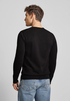 Calvin Klein Uomo Maglione Girocollo K10K113780-BEH Nero