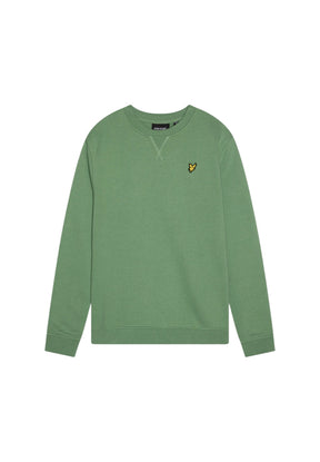 Lyle & Scott Uomo Felpa Girocollo ML424VOG-X576 Verde
