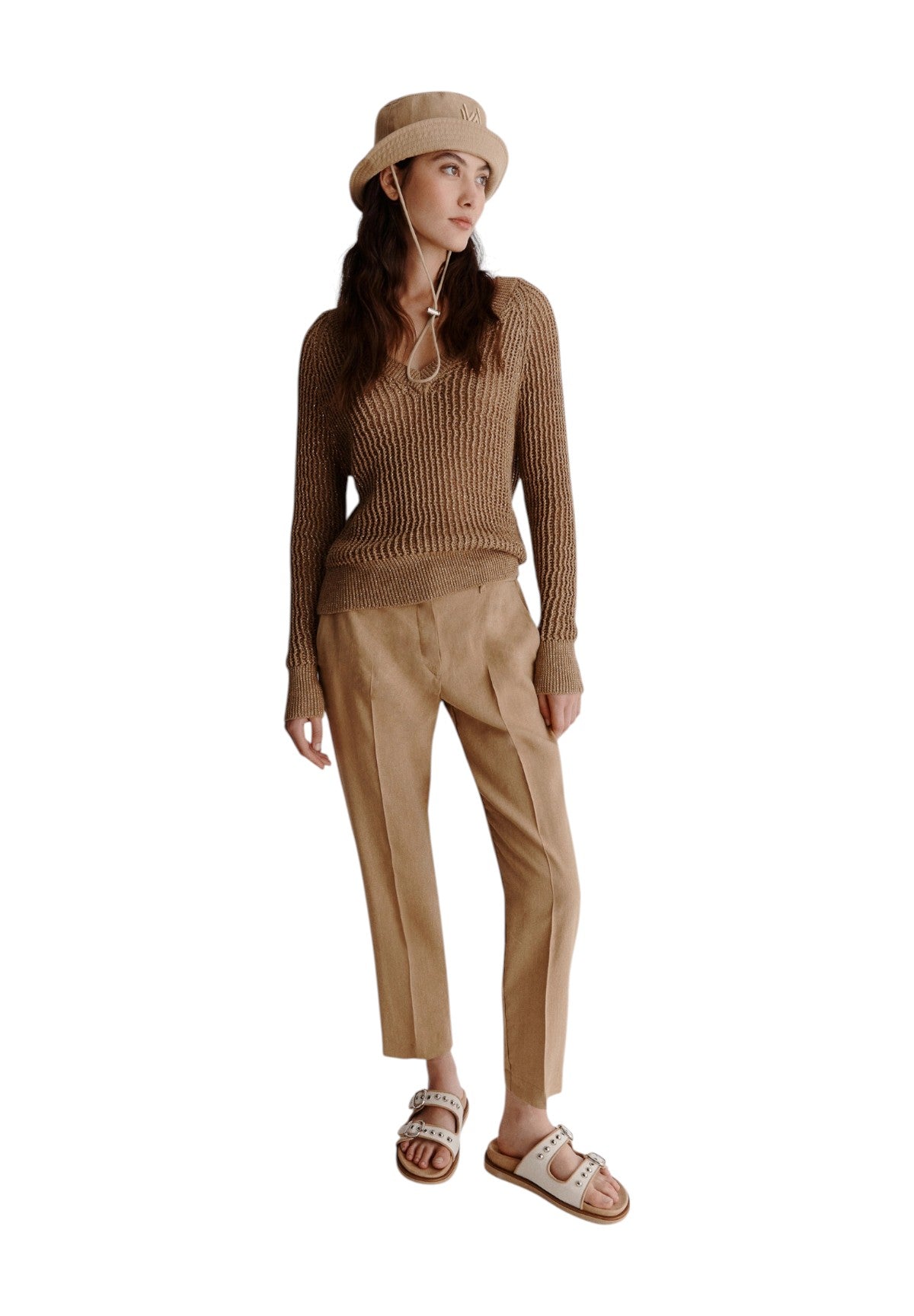 Marella Donna Maglia STORIA-002 Marrone