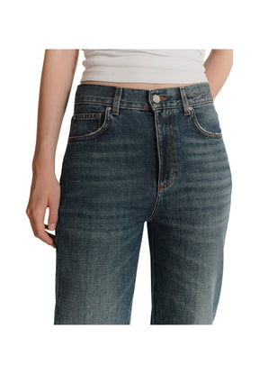 Marella Donna Jeans WLEG1-001 Blu