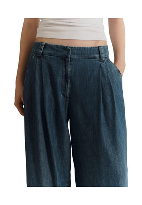 Marella Donna Jeans WLEG4-004 Blu