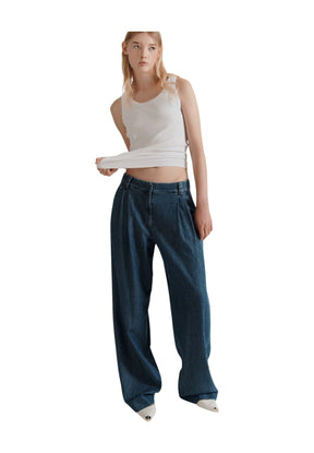 Marella Donna Jeans WLEG4-004 Blu