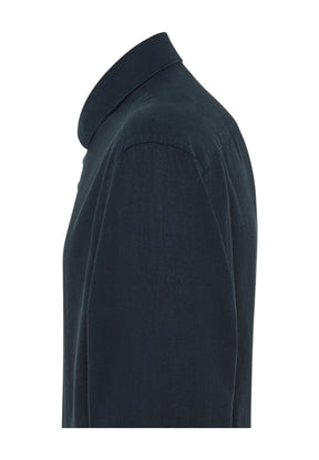 Peuterey Uomo Camicia a Maniche Lunghe DOMINIC MU-230 Blu
