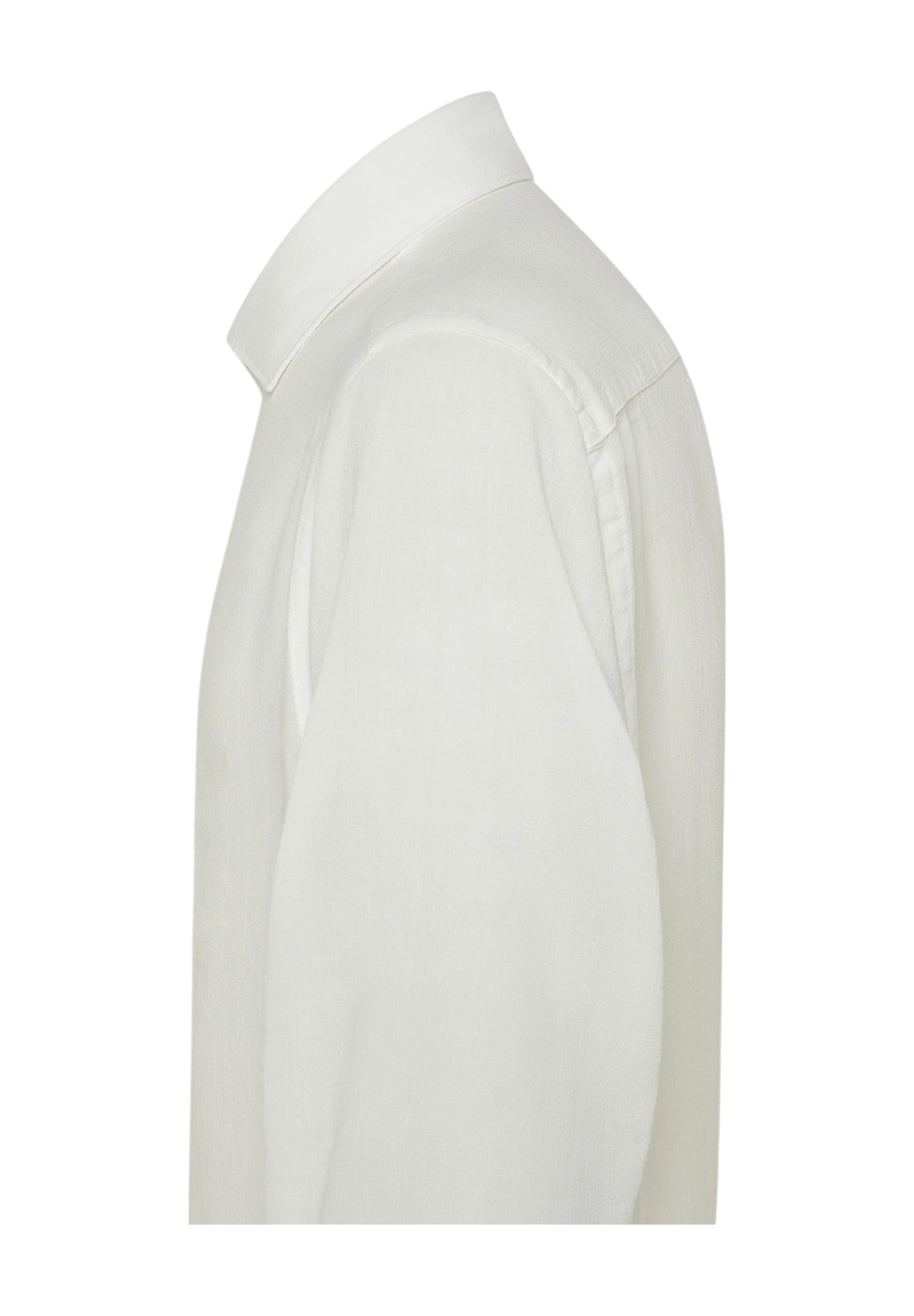 Peuterey Uomo Camicia a Maniche Lunghe DOMINIC MU-730 Avorio