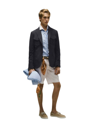 Peuterey Uomo Giubbino ORKNEY MDS-215 Blu