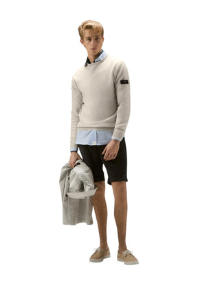Peuterey Uomo Maglione Girocollo RUBJERG-586 Beige