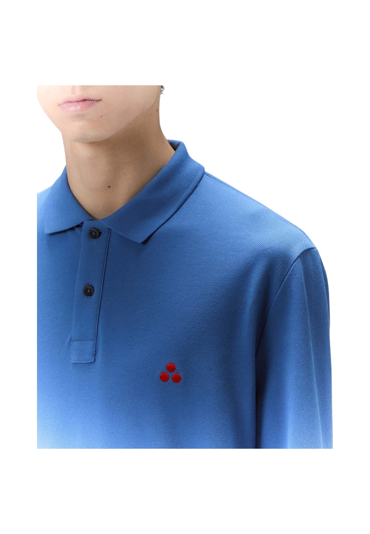 Peuterey Uomo Polo Piqué SABER 02-197 Blu