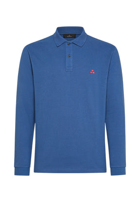 Peuterey Uomo Polo Piqué SABER 02-197 Blu