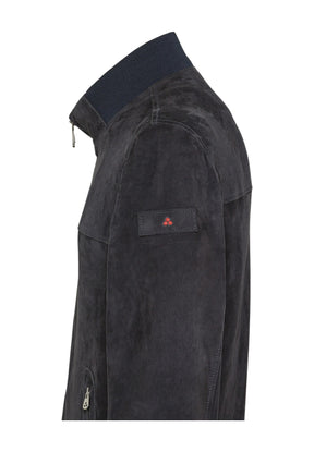 Peuterey Uomo Giubbino SANDS SUEDE PE 07-215 Blu