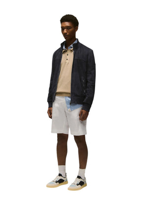 Peuterey Uomo Giubbino SANDS SUEDE PE 07-215 Blu