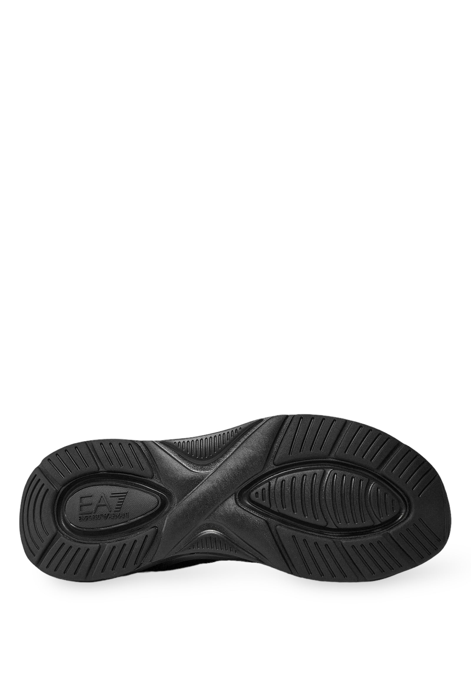 Ea7 Emporio Armani Sneakers X8x143 Triple Black+gold